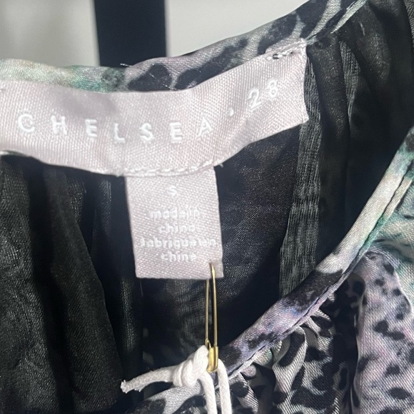 Chelsea28 Leopard Print Maxi Dress nwt sz small women’s dress #184 - Picture 4 of 5